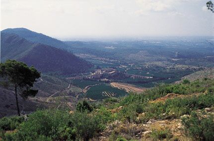 Baixada del portitxol a Porta-Coeli