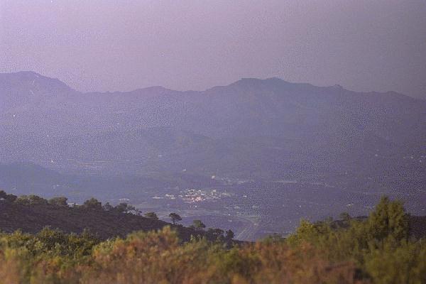 Sierra Espadan desde el Pi