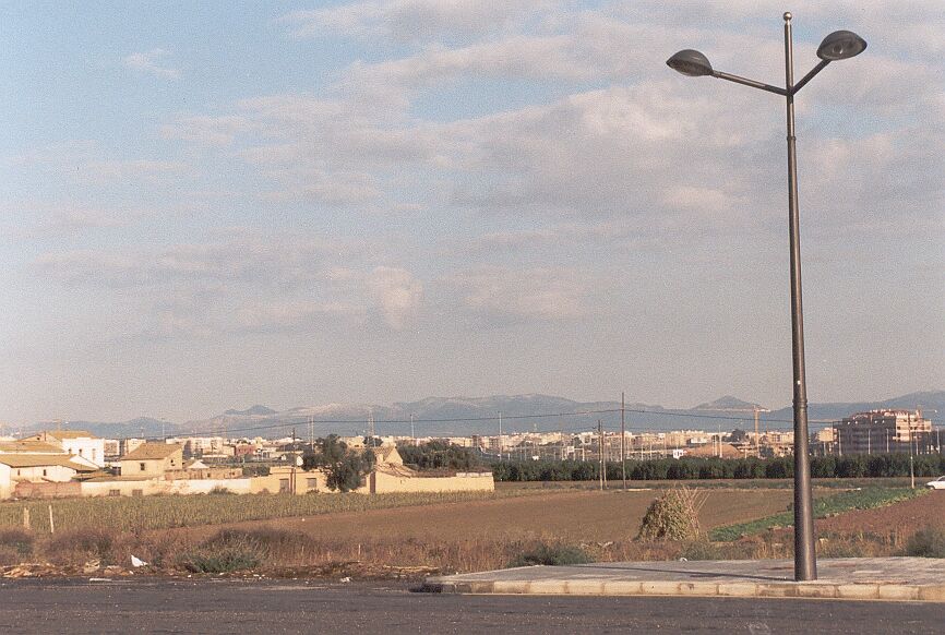 La Sierra Calderona desde la ciudad de Valencia