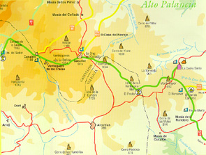 mapa cuevasanta sacanet (50341 bytes)