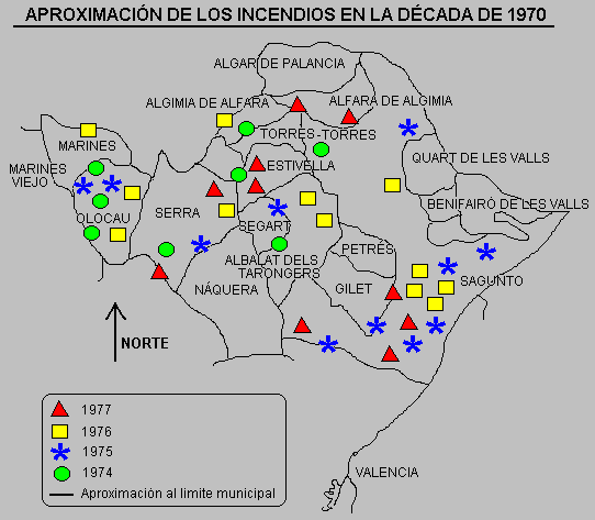 Mapa de Incendios