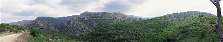 Muntanyes de pujada a la font del berro